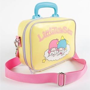 Sanrio Little Twin Stars Mini Suitcase Crossbody Bag
